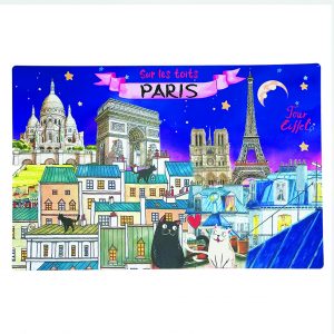 Set De Table Chat Sur Les Toits