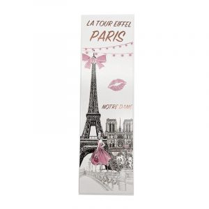 Marque Page Parisienne Rose