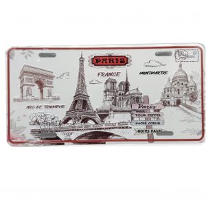 Plaque Chat Monument