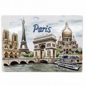 Magnet Relief Multi Monuments