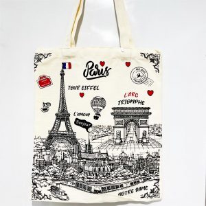 Sac Pliable Tour Eiffel 3d